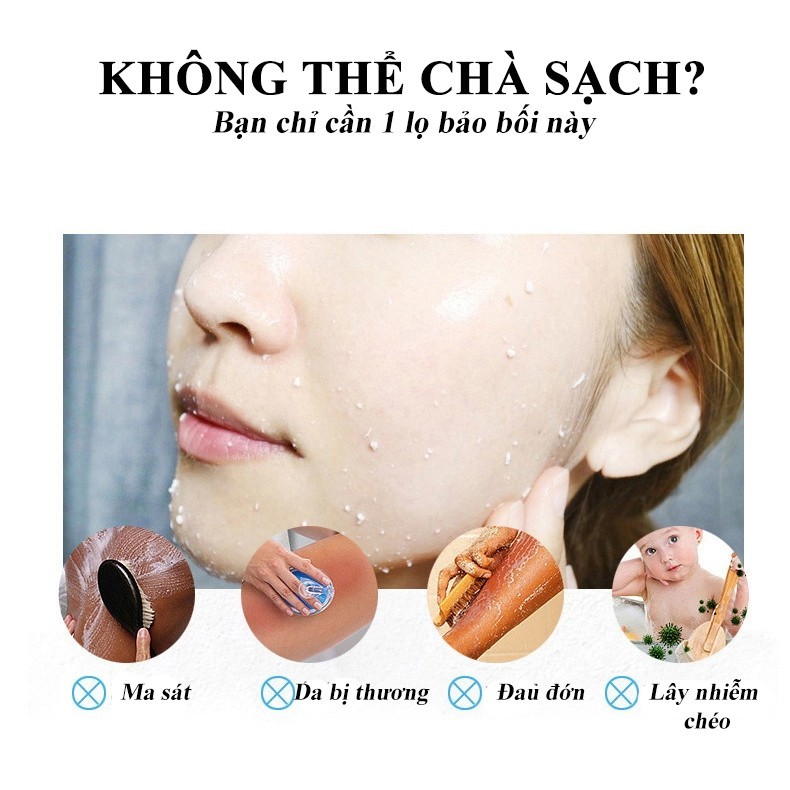 Tẩy tế bào chết toàn thân tẩy tế bào chết toàn thân 350ml làm sạch cơ thể, tẩy tế bào chết, làm trắng da tông màu | BigBuy360 - bigbuy360.vn