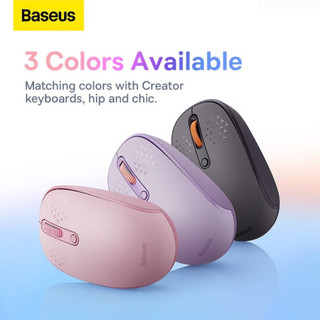 Chuột không dây Bluetooth & 2.4GHz Baseus F01B tri-mode wireless mouse- hàng chính hãng