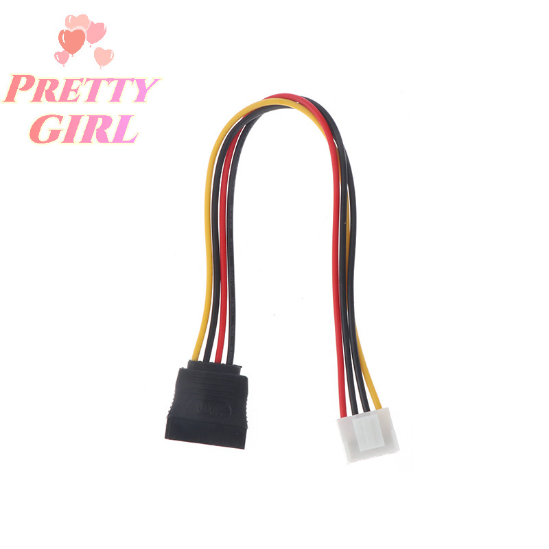 [Pretty ggirl] Cáp Nguồn 4Pin Sang SATA Cho Camera IP Hikvision DAHUA Mini VCR Camera Quan Sát Đĩa Cứng Nguồn Điện Một Đến Một / Một Đến Hai VH3.96 [Mới]