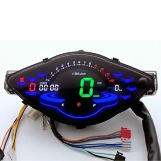   Có bảo hành  Đồng Hồ Điện Tử Wave110 RSX WAVE Alpha 110 RS_Đèn Led đa màu sắc chế độ điện tử đủ chức năng 