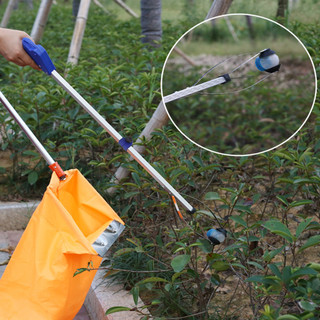Reacher Grabber Tool Hiệu quả Di động Làm dày chắc chắn Độ linh hoạt tốt Nhận lên Hợp kim nhôm Thiết kế có thể gập lại Kẹp rác Đồ dùng gia đình