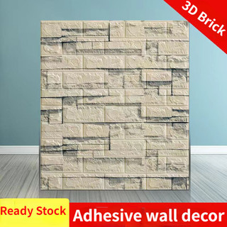 Giấy dán tường dính giấy dán tường dinding 3d giấy dán tường gạch bọt dán tường giấy dán tường chống thấm nước tự dính dán tường thiết kế giấy dán tường đơn giản