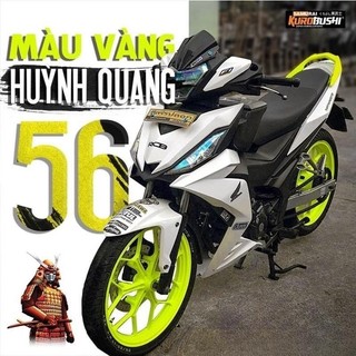 Sơn xịt Samurai nền huỳnh quang trắng - UC1002