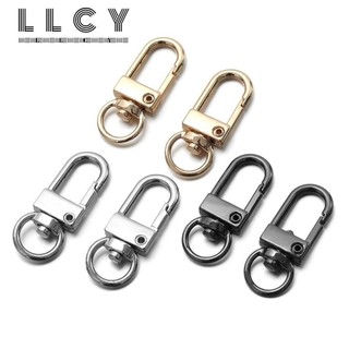 1 / 5 chiếc túi dây đeo khóa túi kim loại một phần phụ kiện chia vòng cổ carabiner snap