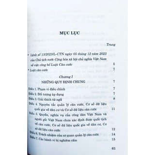 Sách - Luật Căn Cước