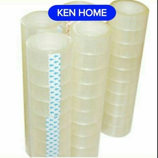 2 cuộn băng keo trong nhỏ 1,8f ken home