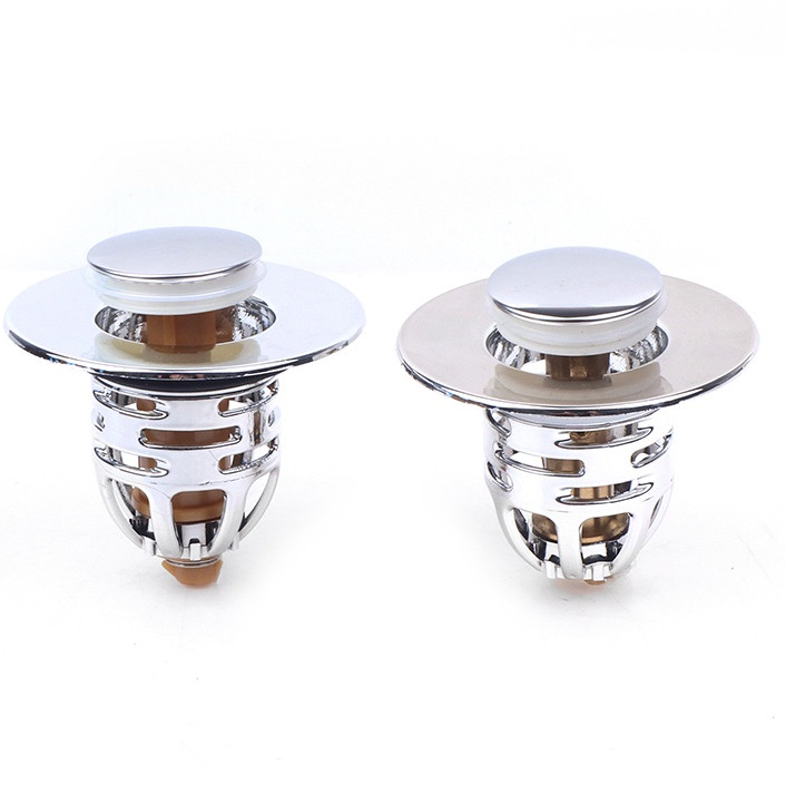 Gcdhome Sáng Tạo Bồn Tắm Cắm Lật Nắp Rửa Lõi Bounce Up Bấm Loại Thoát Nước Lọc Phụ Kiện Nhà Bếp Chặn Phòng Tắm HOT