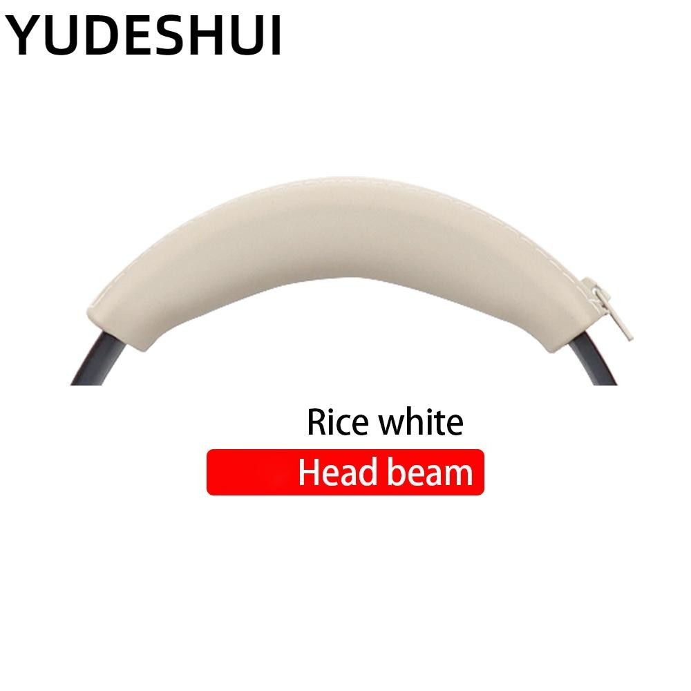 YUDESHUI Chùm đầu tai nghe, có thể giặt được bằng vỏ tai nghe có dây kéo, Miếng đệm tai băng đô màu trơn cho WH-1000XM4
