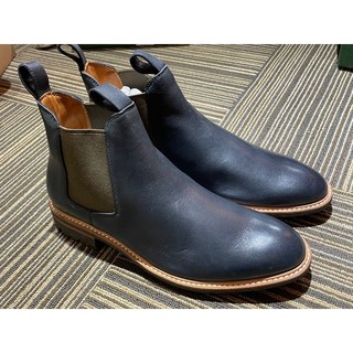 Giày Cao Cổ Nam Kiểu Dáng Chelsea Boot Chất Liệu Da Bê Thương Hiệu KNAR (VŨ MINH HƯNG (ORDER))