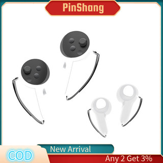Pinshang Bộ Điều Khiển Tay Cầm Bao Bảo Vệ Chống Trơn Trượt Chống Rơi Silicon Bao VR Phụ Kiện Tương Thích Cho Meta Quest 3