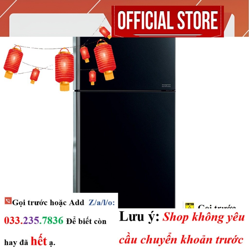 Tủ lạnh Hitachi Inverter 339 lít R-FVX450PGV9(GBK) <NeW>