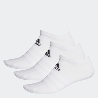 adidas Tập luyện 3 đôi tất cổ chân Unisex trắng DZ9401