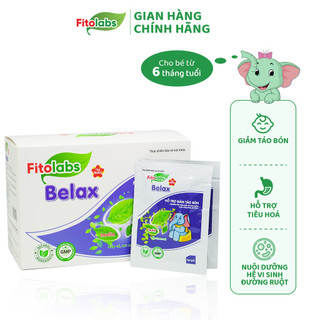  Cốm Bổ Sung Chất Xơ Tự Nhiên Fitolabs Belax Giúp Nhuận Tràng, Giảm Táo Bón, Hỗ Trợ Tiêu Hóa Hộp 20 Gói