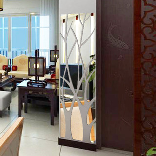Dán Tường Acrylic Hình Nhánh Tivi Nền Dán Tường Gương Dán Tường