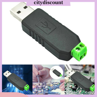 < Citydiscount > Bộ chuyển đổi tương thích tiêu chuẩn Usb 2.0 Bộ chuyển đổi Usb sang Rs485 Bộ chuyển đổi với Chip Ch340 / pl2303 / ft232 cho Win7 / 10 Xp / vista Linux Mac Os Wince5.0