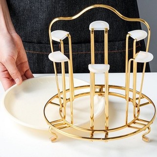 Giá đỡ cốc nước tròn Giá đỡ cốc thoát nước gia đình Giá đỡ cốc nước Phòng khách và nhà bếp Giá đựng cốc