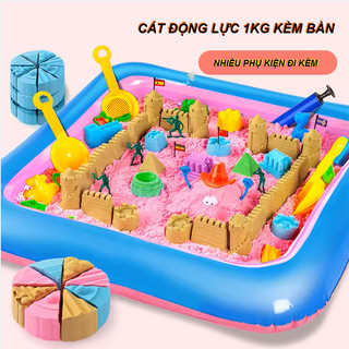 Đồ chơi cát động lực amazing kids cát trọng lực mềm mịn cát cho bé chơi bộ xúc cát cho bé bộ cát động lực cho bé
