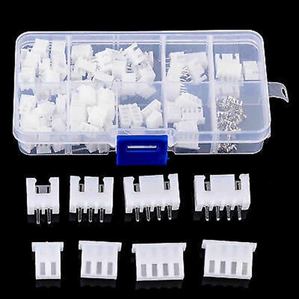 250 Chiếc 2 pin 3 pin 4 pin Nhà Ga PCB Đầu Nối Dây 2.54mm Pitch
