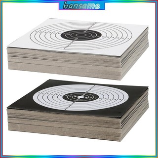 Han 100 Chiếc Mục tiêu Thi đấu Giấy Thực hành Huấn luyện Mục tiêu Thay thế Giấy Bắn cung Mục tiêu Giấy tờ