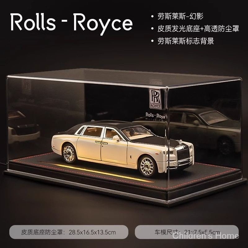Mô hình ô tô Đồ trang trí mô hình ô tô Rolls-Royce Phantom Mô hình ô tô mô phỏng mô hình ô tô hợp kim Bộ sưu tập mô hình xe thể thao Đồ trang trí Đồ chơi bé trai Quà tặng sinh nhật