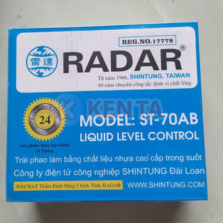 Phao bồn nước, Phao điện tự ngắt cao cấp chống tràn RADA