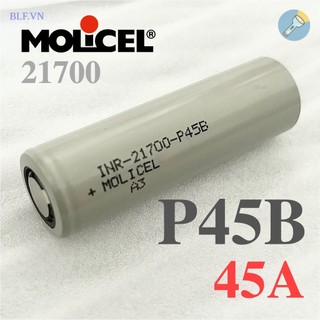 Pin sạc 21700 molicel p45b 4500mah 45a công suất cao li-ion 3.6v 3.7v lithium extra