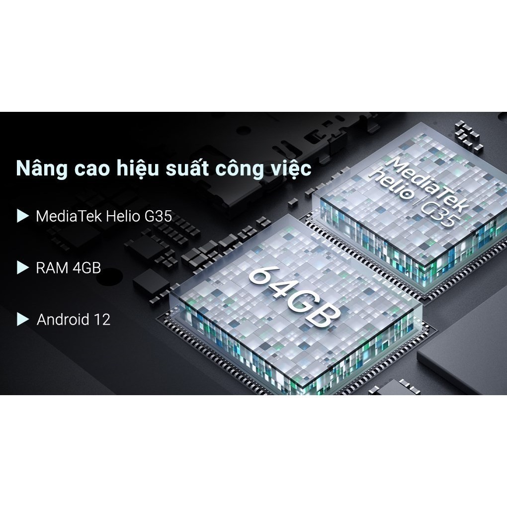 Điện thoại thông minh OPPO A17 | RAM 4GB + ROM 64GB | Bộ nhớ có thể mở rộng lên tới 4GB | Máy ảnh trí tuệ nhân tạo 50MP | BigBuy360 - bigbuy360.vn