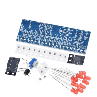 Chạy bộ đèn ne555 + cd4017 chạy đèn điện tử diy phần sản xuất điện tử bộ điện tử