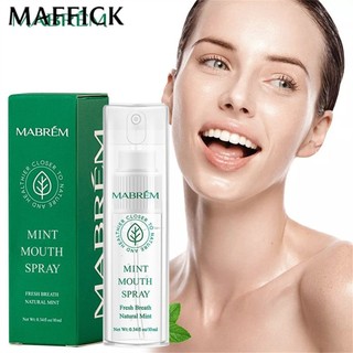 Xịt miệng bạc hà ngăn ngừa hôi miệng làm hơi thở thơm mát khử mùi xịt chăm sóc răng miệng 10ml