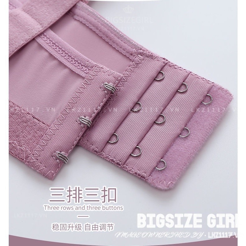 Áo lót không gọng Áo ngực nữ Bigsize Áo bra nữ trung niên nâng ngực mỏng 50kg 100kg