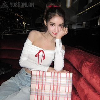 YUSHANLAN áo phông áo thun nữ croptop baby tee INS Fashion Đơn giản Fashion WCS2430R6S 13Z240327