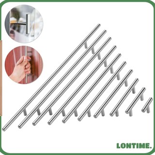 LONTIME 1pc Stainless Steel T-Bar Handle Pull Cabinet Cupboard Drawe Handle Pull