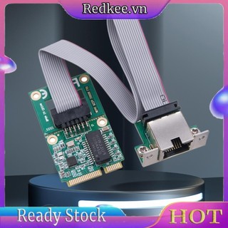 Card mạng mini pci-e 10 / 100 / 1000m gigabit ethernet nic adapter cho máy tính để bàn