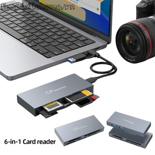 Đầu đọc thẻ CFexpress Type B / CF / XD / MS / SD / TF Type-C USB 3.2 Gen2 10Gbps