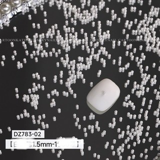 Hạt trai 1.5mm đính móng siêu xinh