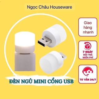 Đèn Ngủ Đèn LED Đọc Sách Mini Bảo Vệ Mắt Sạc Cổng USB Gắn Máy Tính/Laptop Nhỏ Gọn