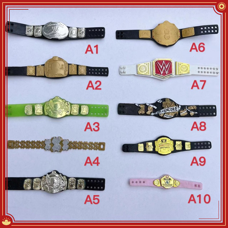 Thắt lưng Wwe Wrestler 6-7 inch Phụ kiện đai vô địch búp bê