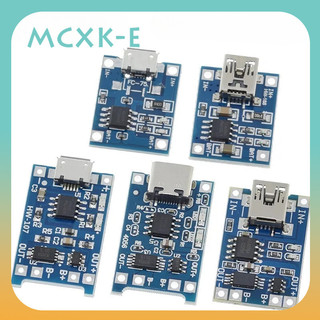 Type-c / micro / mini usb 5v 1a 18650 tp4056 mô-đun sạc pin lithium bảng sạc có bảo vệ chức năng kép 1a li-ion