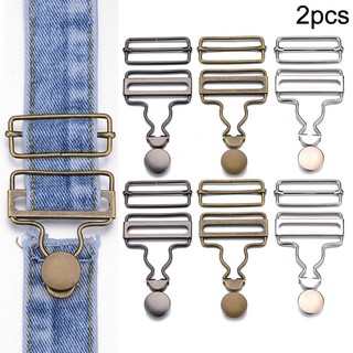 Dungaree kẹp 6 cái / bộ yếm quần nẹp khóa diy chốt móc phụ kiện