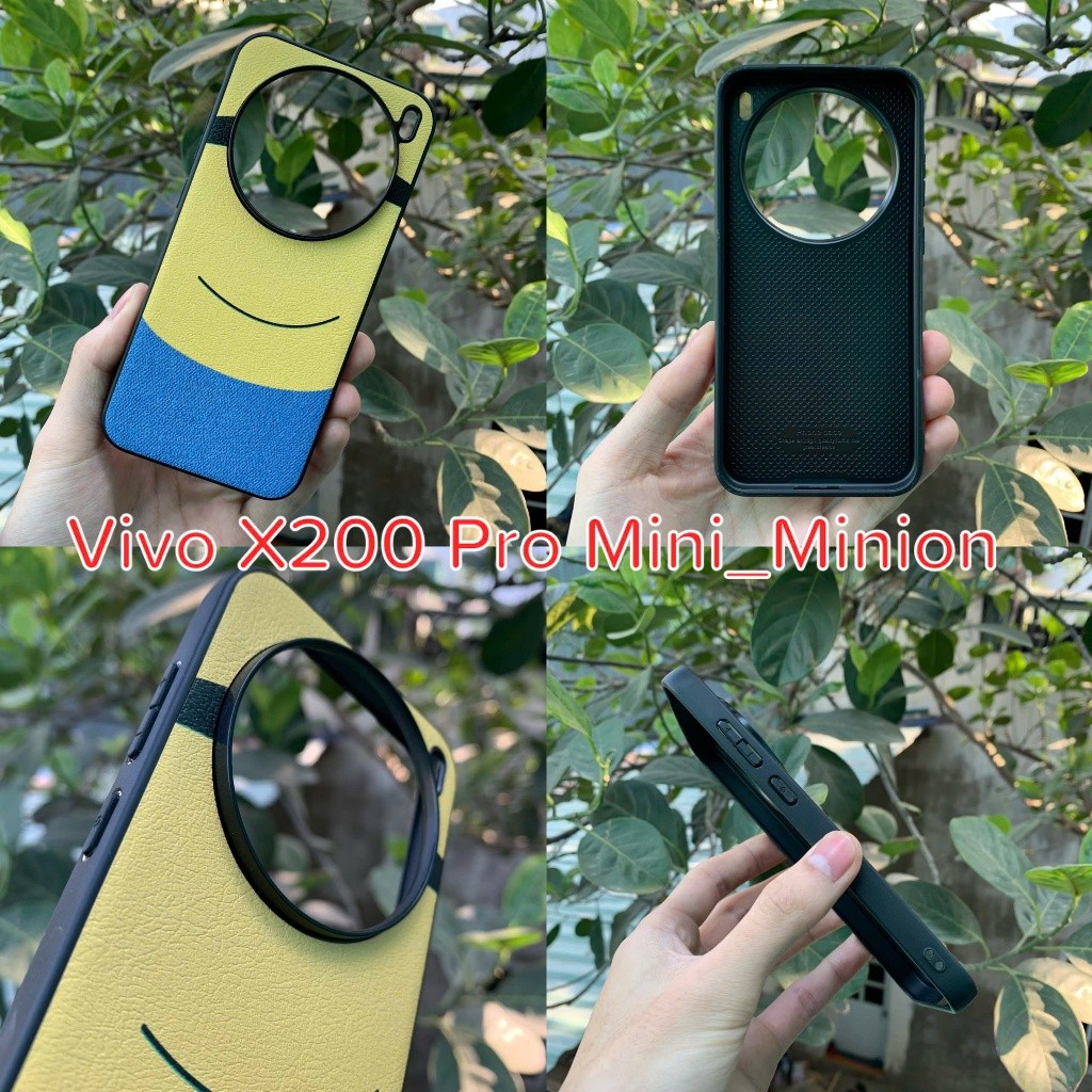 Ốp Lưng Da Trơn Vivo X200 Pro Mini / X200 Pro / X100 Pro / X100 Ultra / X100S / X100S Pro, Viền TPU 