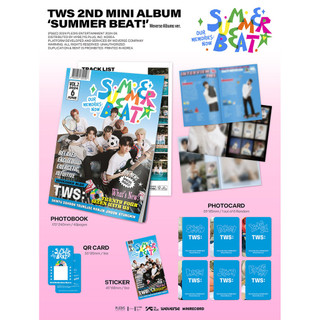 (Weverse Albums ) TWS - SUMMER BEAT (2nd Mini Album)