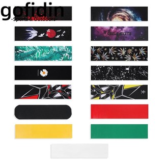 gofidin Keo Giấy Nhám 85*24cm Chống Trượt Chất Lượng Cao Dán Ván Trượt