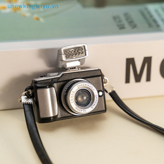 Unewtyu 1 nhà búp bê thu nhỏ mô phỏng camera đồ chơi búp bê búp bê có đèn led shutter vn