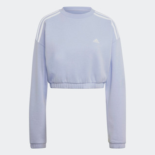 adidas Phong cách sống Áo Sweatshirt Lửng Cổ Tròn Hyperglam ​ Nữ Màu tím HF4154