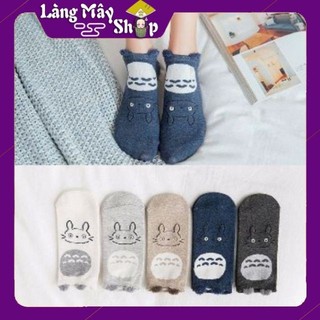 (Xả kho Sale Sập Sàn) Vớ nữ Cổ Ngắn Chất Đẹp Cao Cấp - Tất in hình dễ thương mang giày đi chơi (giao mẫu ngẫu nhiên)