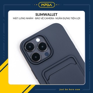 Ốp Đựng Thẻ Card Nhựa Dẻo Nhiều Màu Cho Điện Thoại iPhone 16 Pro Max 15 14 13 12 Njoyshop