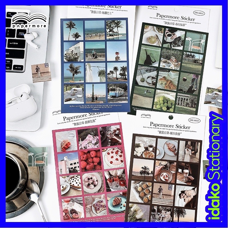 Sticker Dán Trang Trí Hình Phong Cảnh SS534