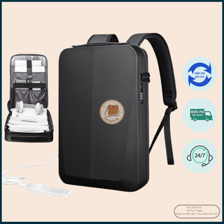 BaLo PoLyHedron Banger, balo Laptop công nghệ khóa số , chống trộm ,chống nước , có cổng sạc USB .