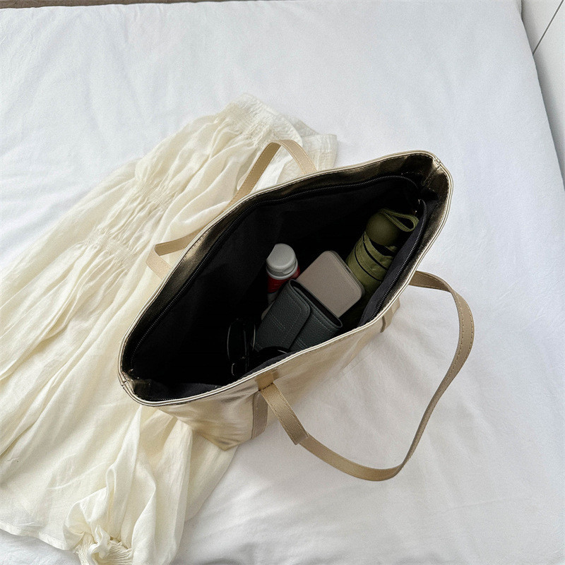 ZHUXIAOGU Túi Xách Nữ Sức Chứa Lớn Thời Trang Phong Cách retro