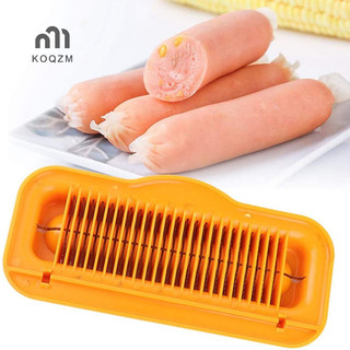 Al Hot Dog Cutter Máy cắt xúc xích Máy thái lát chuối Dụng cụ bền